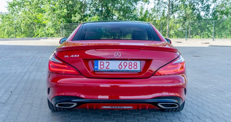 Mercedes-Benz SL cena 219000 przebieg: 77000, rok produkcji 2016 z Białystok małe 326